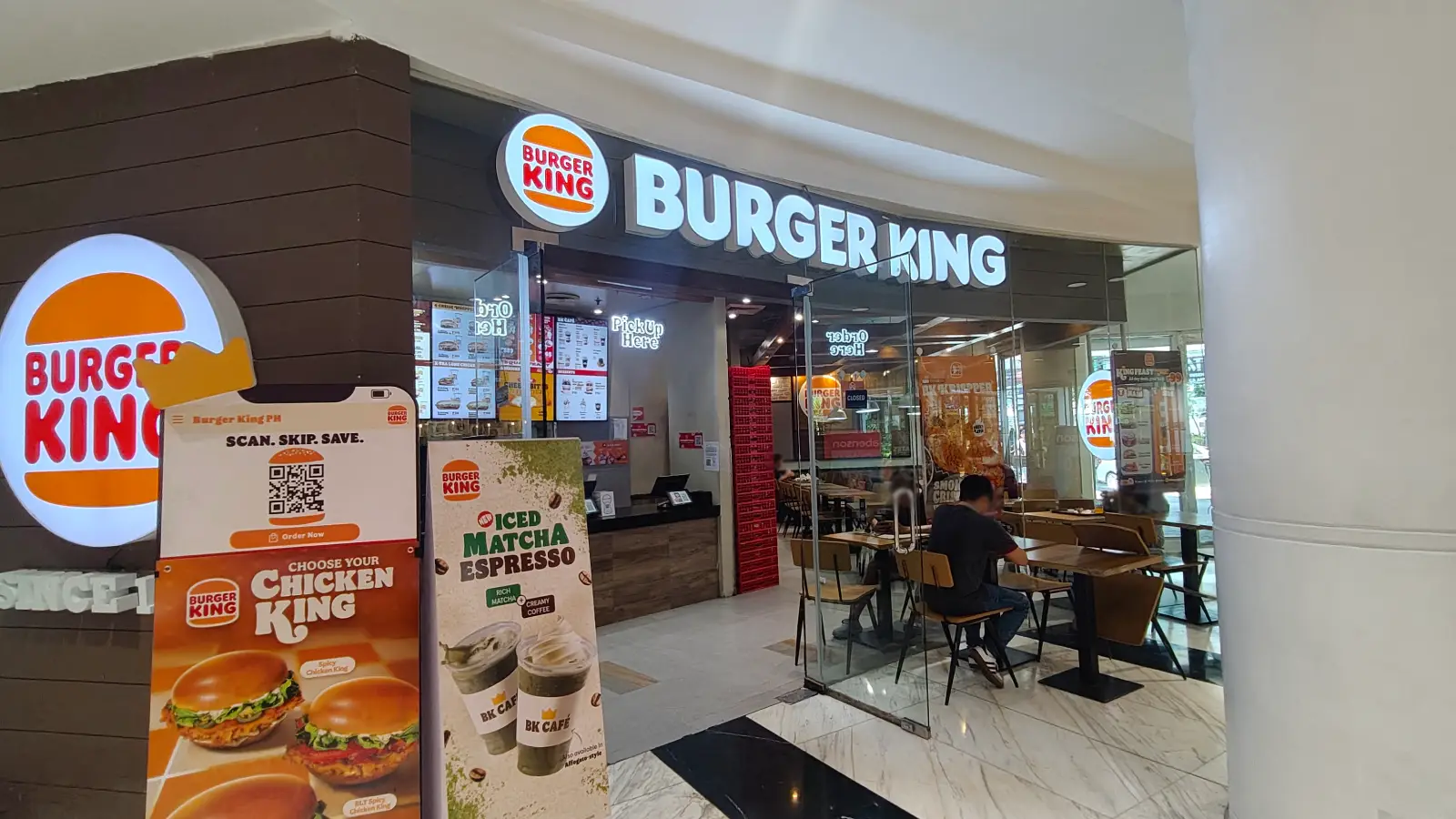 BURGER KING in Robinsons Place Manila